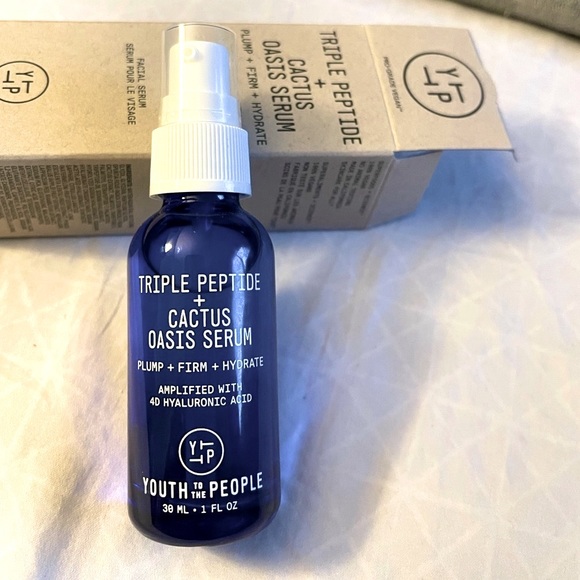 Youth To The People Triple Peptide Hydrating+ Firming Oasis serum - Picture 2 of 8